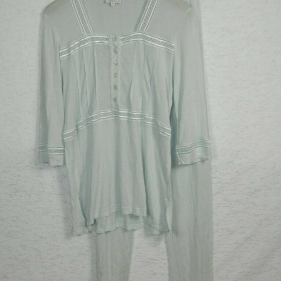 Cristina Laia Pajamas Light Blue Super Soft Small - Picture 1 of 8